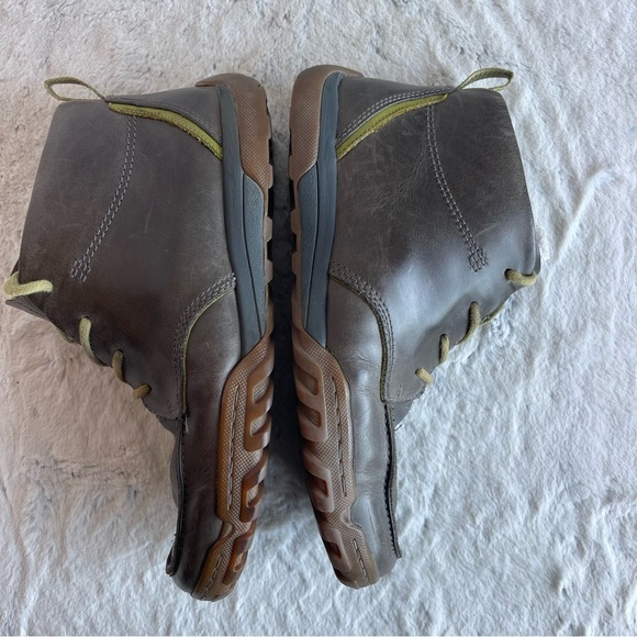 Ecco Stylish Green  Leather Men's Shoes 43 (10US) - Picture 8 of 14